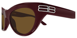Balenciaga BB0466S women Red Cat Eye Sunglasses