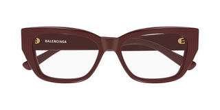 Balenciaga BB0483O women Red Squared Eyeglasses