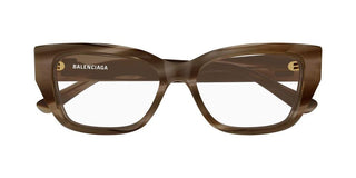 Balenciaga BB0483O women Brown Squared Eyeglasses