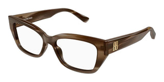 Balenciaga BB0483O women Brown Squared Eyeglasses