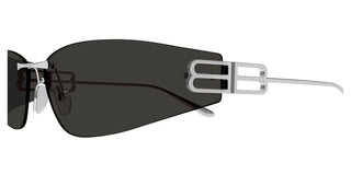 Balenciaga BB0484S women Silver Cat Eye Sunglasses