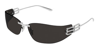 Balenciaga BB0484S women Silver Cat Eye Sunglasses