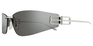 Balenciaga BB0484S women Ruthenium Cat Eye Sunglasses