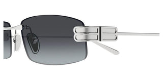 Balenciaga BB0488S men Silver Squared Sunglasses
