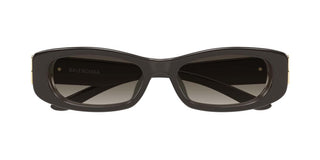 Balenciaga BB0505S women Brown Squared Sunglasses