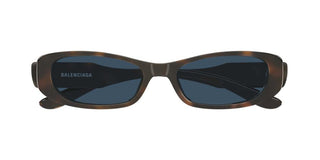 Balenciaga BB0510S women Havana Squared Sunglasses