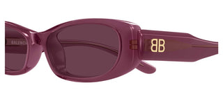 Balenciaga BB0510S women Red Squared Sunglasses
