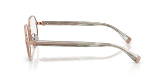 Brunello Cucinelli BC 1007T unisex Rose gold Round Eyeglasses