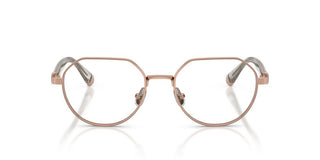Brunello Cucinelli BC 1007T unisex Rose gold Round Eyeglasses