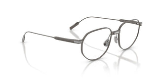 Brunello Cucinelli BC 1008T unisex Ruthenium Geometric Eyeglasses