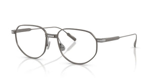 Brunello Cucinelli BC 1008T unisex Ruthenium Geometric Eyeglasses