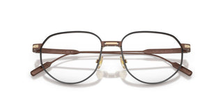 Brunello Cucinelli BC 1008T unisex Brown Geometric Eyeglasses