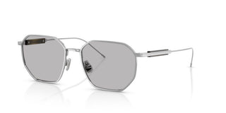 Brunello Cucinelli Bc 1010t Women Silver Geometric Eyeglasses