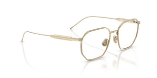 Brunello Cucinelli Bc 1010t Women Gold Geometric Eyeglasses