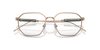 Brunello Cucinelli Bc 1010t Women Rose Gold Geometric Eyeglasses