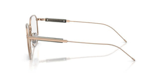 Brunello Cucinelli Bc 1010t Women Rose Gold Geometric Eyeglasses