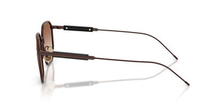 Brunello Cucinelli Bc 1010t Women Brown Geometric Eyeglasses