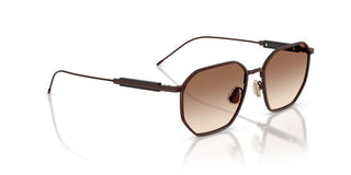 Brunello Cucinelli Bc 1010t Women Brown Geometric Eyeglasses