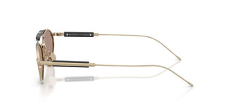 Brunello Cucinelli BC 2013ST unisex Gold Oval Sunglasses