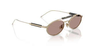 Brunello Cucinelli BC 2013ST unisex Gold Oval Sunglasses