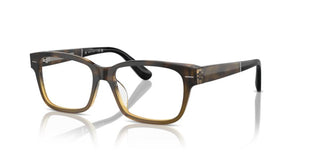 Brunello Cucinelli Bc 3003 Unisex Havana Squared Eyeglasses