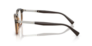 Brunello Cucinelli Bc 3011 Unisex Brown Squared Eyeglasses