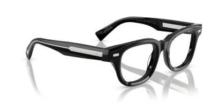Brunello Cucinelli Bc 3012 Unisex Black Squared Eyeglasses