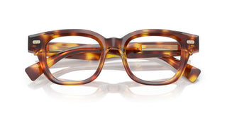 Brunello Cucinelli Bc 3012 Unisex Havana Squared Eyeglasses