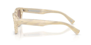 Brunello Cucinelli Bc 3016 Men White Squared Eyeglasses