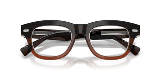 Brunello Cucinelli Bc 3017 Unisex Brown Squared Eyeglasses
