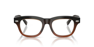 Brunello Cucinelli Bc 3017 Unisex Brown Squared Eyeglasses