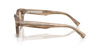 Brunello Cucinelli Bc 3017 Unisex Brown Squared Eyeglasses