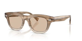 Brunello Cucinelli Bc 3017 Unisex Brown Squared Eyeglasses