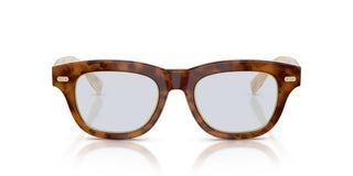 Brunello Cucinelli Bc 3017 Unisex Havana Squared Eyeglasses