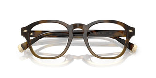 Brunello Cucinelli BC 4006 unisex Havana Pantos Eyeglasses