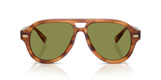 Brunello Cucinelli Bc 4017s Men Havana Pilot Sunglasses