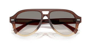 Brunello Cucinelli BC 4017S men Brown Pilot Sunglasses