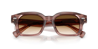 Brunello Cucinelli Bc 4018s Men Brown Squared Sunglasses