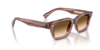 Brunello Cucinelli Bc 4018s Men Brown Squared Sunglasses