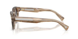 Brunello Cucinelli Bc 4018s Men Brown Squared Sunglasses