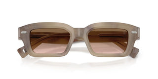 Brunello Cucinelli BC 4019S unisex Brown Squared Sunglasses