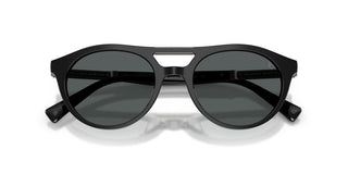 Brunello Cucinelli Bc 4020s Unisex Black Round Sunglasses