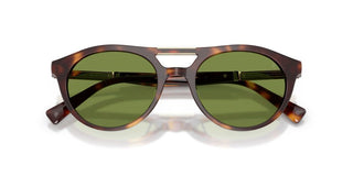 Brunello Cucinelli Bc 4020s Unisex Havana Round Sunglasses