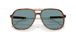Brunello Cucinelli Bc 4022s Men Havana Pilot Sunglasses