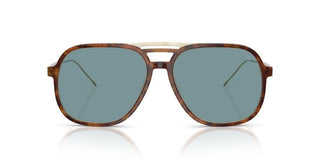 Brunello Cucinelli Bc 4022s Men Havana Pilot Sunglasses