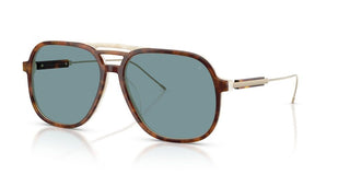 Brunello Cucinelli Bc 4022s Men Havana Pilot Sunglasses