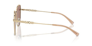 Michael Kors Beijing Mk 1158d Women Gold Butterfly Sunglasses