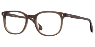 GARRETT LEIGHT BENTLEY unisex Brown Squared Eyeglasses