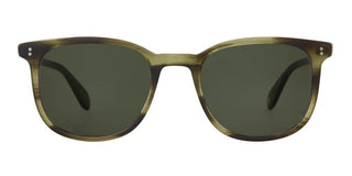 GARRETT LEIGHT BENTLEY SUN unisex Green Squared Sunglasses