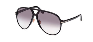 Tom Ford BERTRAND FT 1061 unisex Black Pilot Sunglasses